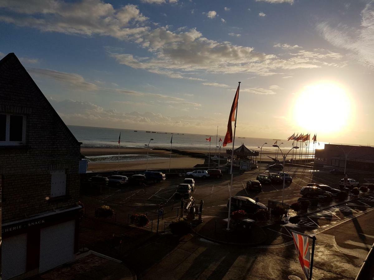 Ferienwohnung Vue Mer A Arromanches Exterior foto